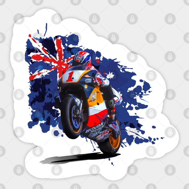 Doohan Sticker by Retroquarter